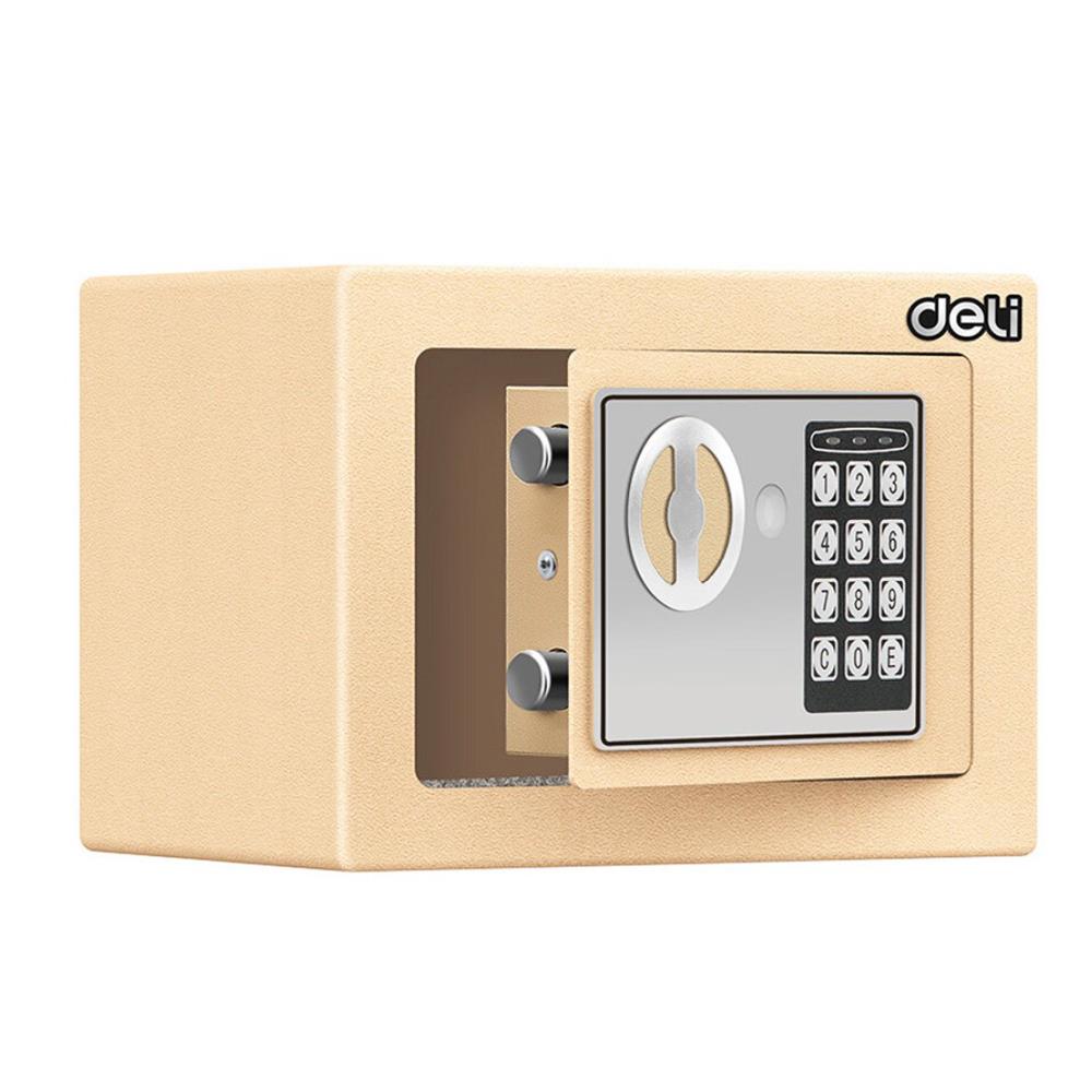 ตู้นิรภัย ELECTRONIC DELI ET512-BR-01 สีน้ำตาล