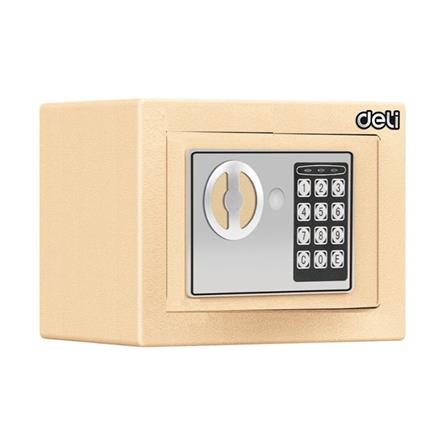 ตู้นิรภัย ELECTRONIC DELI ET512-BR-01 สีน้ำตาล_0