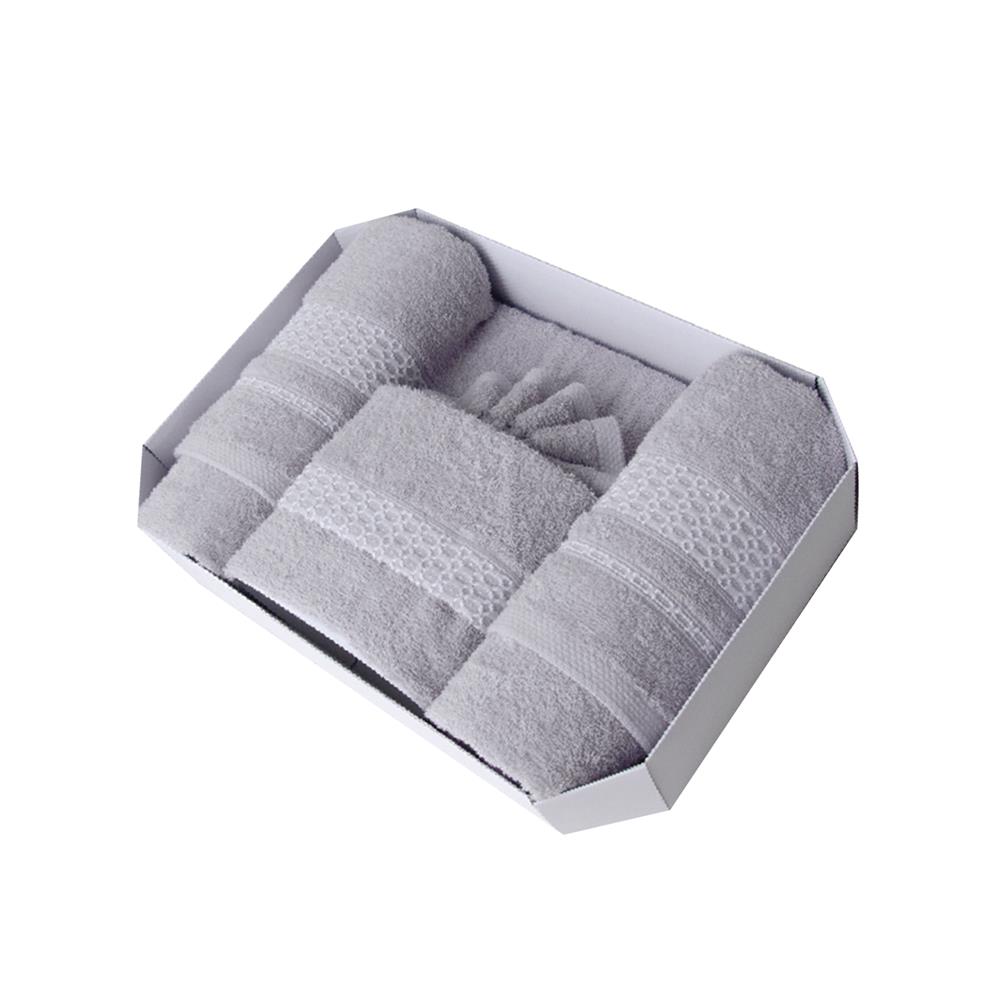 ผ้าขนหนู GIFT SET FROLINA HAPPINESS ETERNITY สี GREY