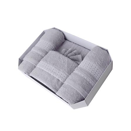 ผ้าขนหนู GIFT SET FROLINA HAPPINESS ETERNITY สี GREY_4