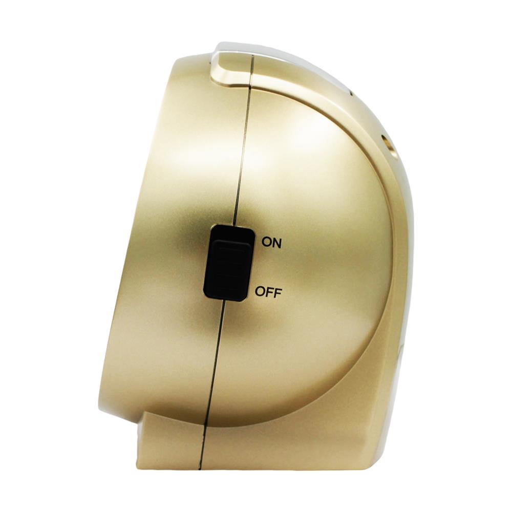 นาฬิกาปลุก SEIKO CLOCKS QHK059G 4.4X5.1 นิ้ว สีทอง