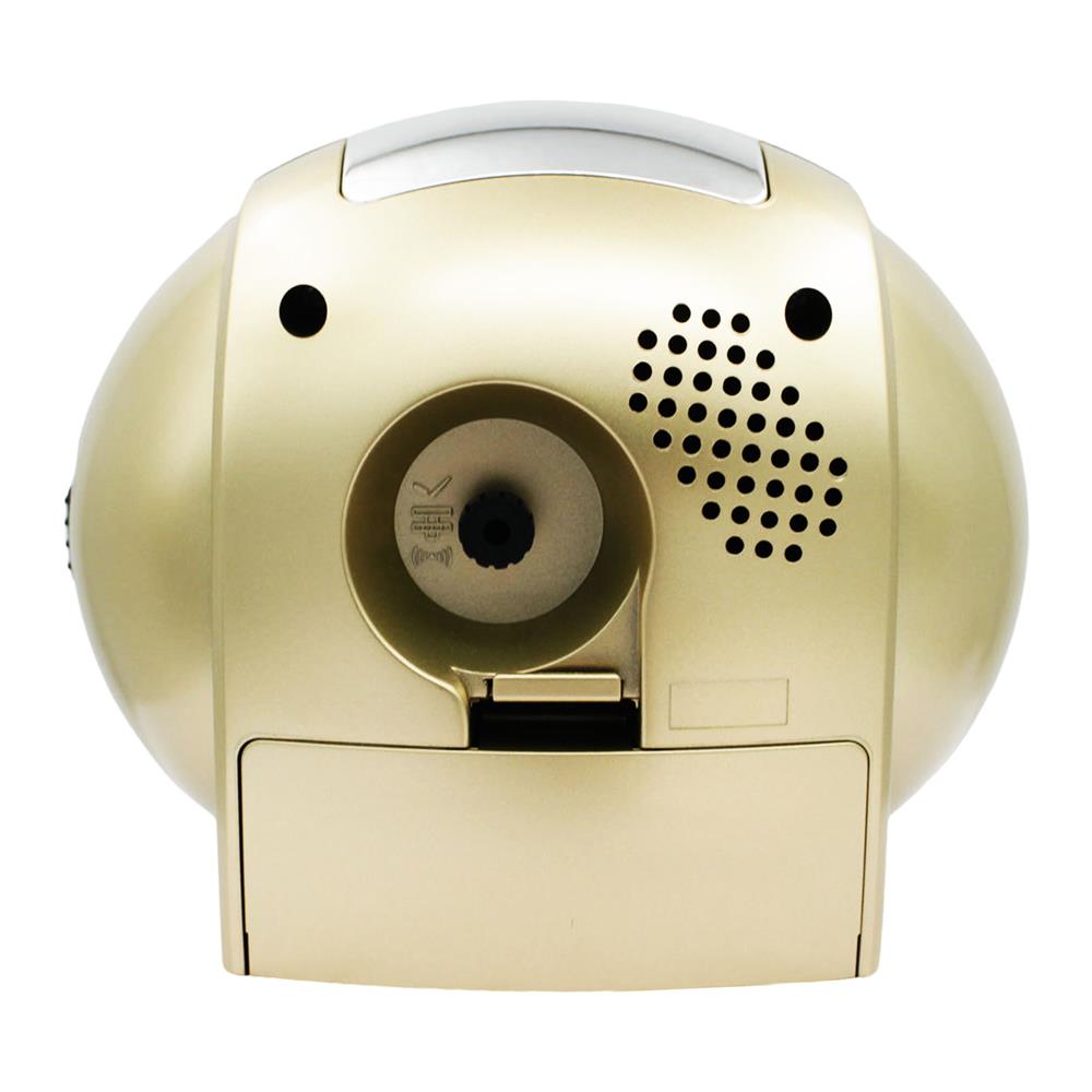 นาฬิกาปลุก SEIKO CLOCKS QHK059G 4.4X5.1 นิ้ว สีทอง