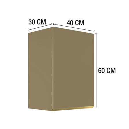 ตู้แขวนเดี่ยว MJ ETERNITY 40x60 ซม. สี SAND BEIGE_4