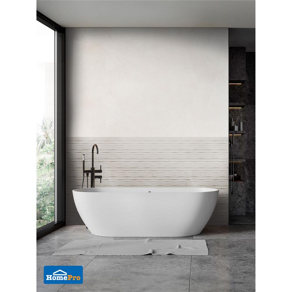 กระเบื้องผนัง 33.3x100 ซม. COTTO ESPANA ซูไทล์ มาร์ฟิล เบจ PM 1.33 ตร.ม.