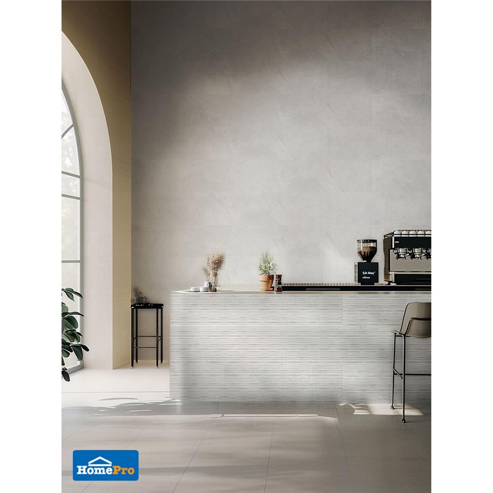 กระเบื้องผนัง 33.3x100 ซม. COTTO ESPANA ซูไทล์ บลังโก้ ขาว PM 1.33 ตร.ม.