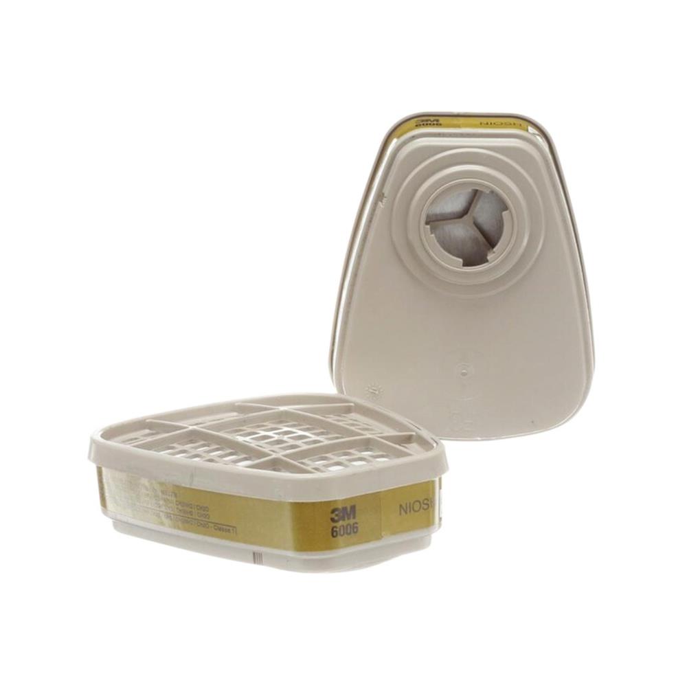 ตลับไส้กรองป้องกันสารเคมีหลายตัว 3M 6006 แพ็ก 2 ชิ้น