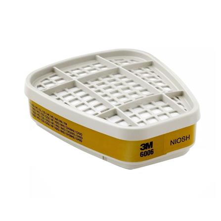 ตลับไส้กรองป้องกันสารเคมีหลายตัว 3M 6006 แพ็ก 2 ชิ้น_0