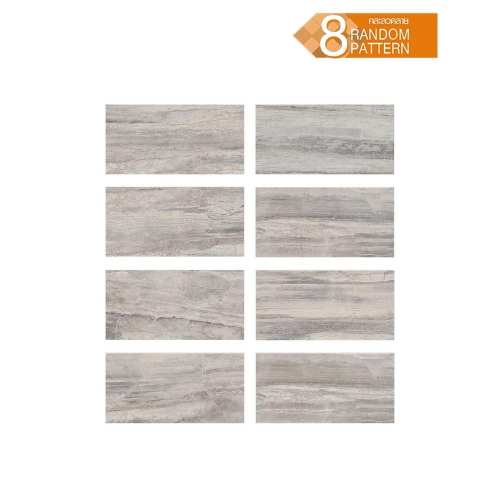 กระเบื้องพื้นพอร์ซเลน 45x90 ซม. COTTO ESPANA ลักชัวรี่ ซอฟต์ Gxx6P010 เทา 1.22 ตร.ม.