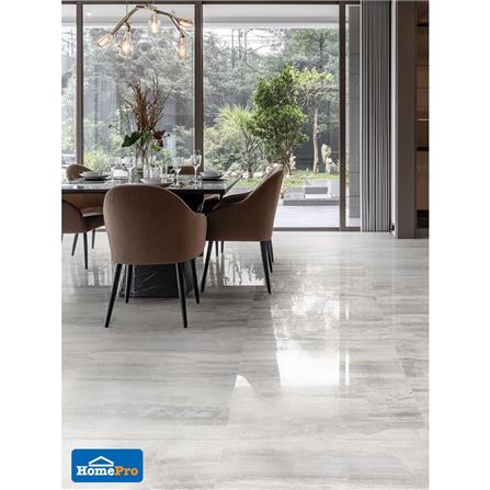 กระเบื้องพื้นพอร์ซเลน 45x90 ซม. COTTO ESPANA ลักชัวรี่ ซอฟต์ Gxx6P010 เทา 1.22 ตร.ม._4