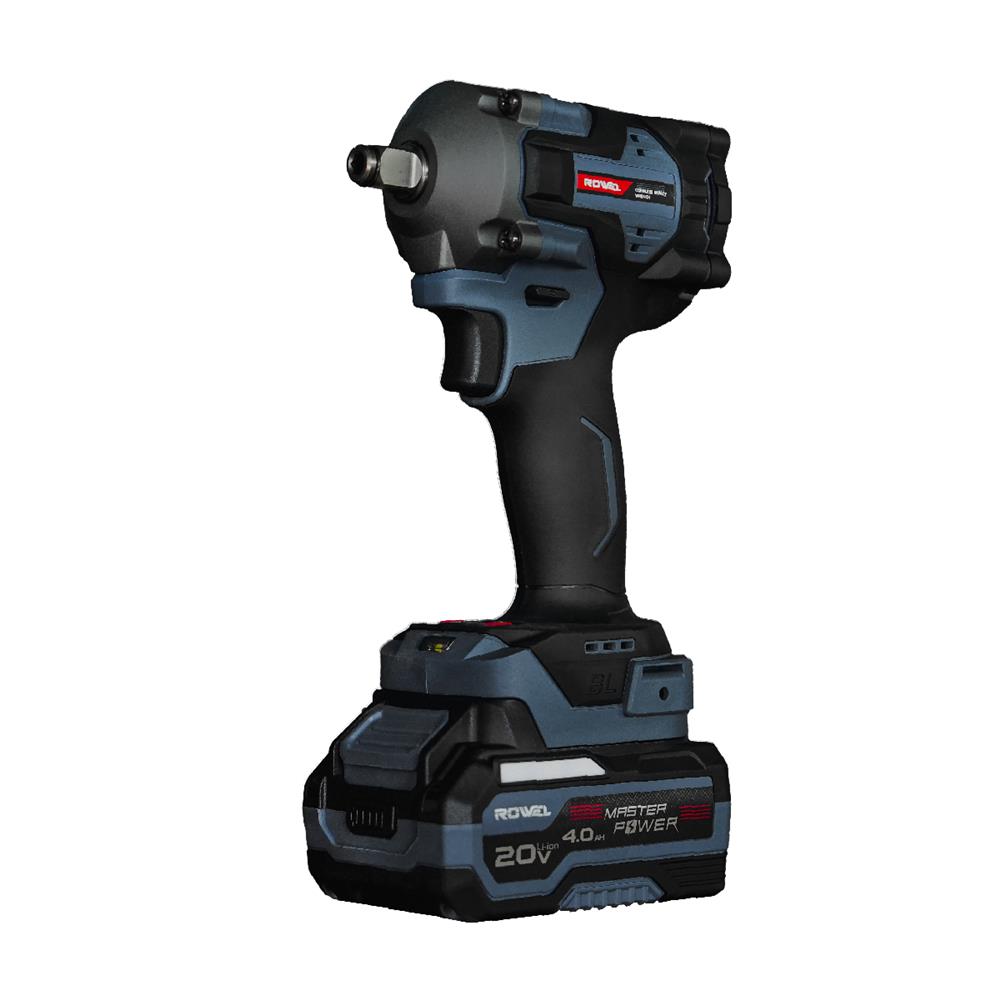 บล็อกกระแทกไร้สาย (พร้อมแบตเตอรี่) ROWEL DIW380-S 20 โวลต์