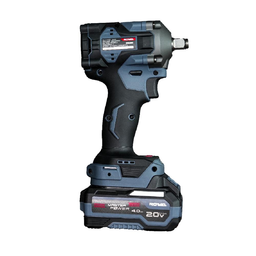 บล็อกกระแทกไร้สาย (พร้อมแบตเตอรี่) ROWEL DIW380-S 20 โวลต์