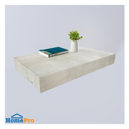 แผ่นชั้นไม้ซ่อนขาพร้อมไฟ STACKO LUMIFLEX 40X24X5 ซม. สีโรมัน ไวท์_6