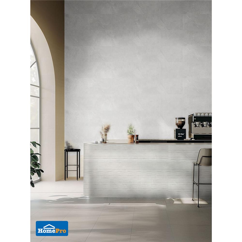 กระเบื้องผนัง 33.3x100 ซม. COTTO ESPANA แมร์ ซูไทล์ บลังโก้ ขาว A 1.33 ตร.ม.
