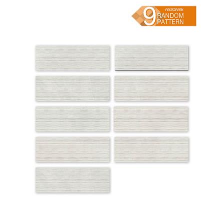 กระเบื้องผนัง 33.3x100 ซม. COTTO ESPANA แมร์ ซูไทล์ บลังโก้ ขาว A 1.33 ตร.ม._1