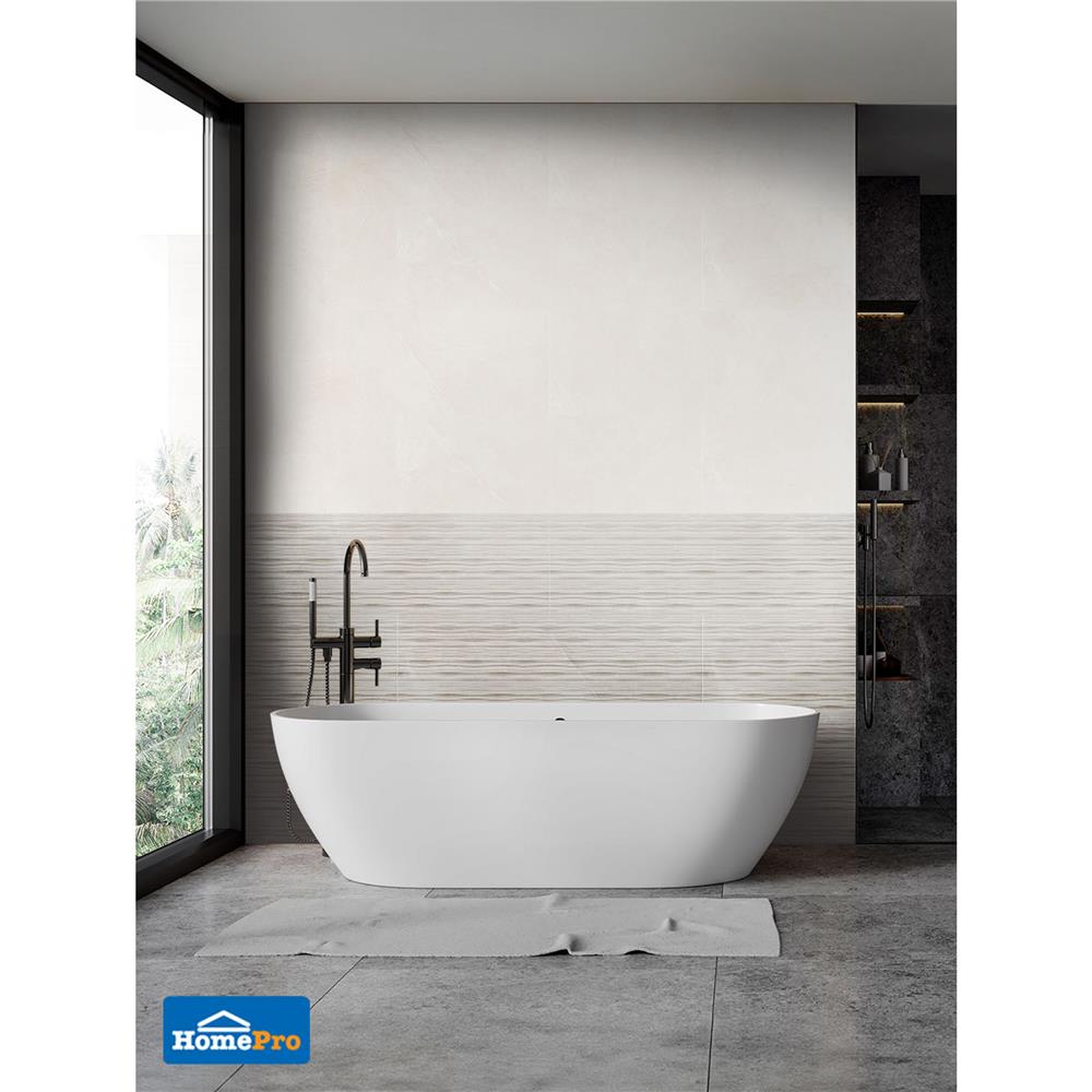 กระเบื้องผนัง 33.3x100 ซม. COTTO ESPANA แมร์ ซูไทล์ มาร์ฟิล เบจ A 1.33 ตร.ม.