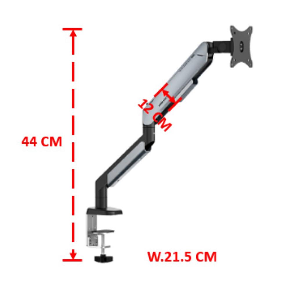 แขนจับจอมอนิเตอร์ 1 แขน ANDA SEAT A9 สีฟ้า