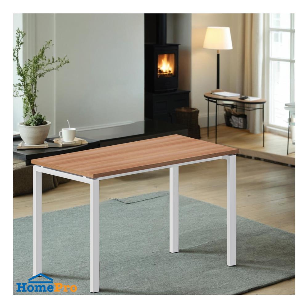 โต๊ะอเนกประสงค์ OFFICEINTREND NEWTRON WL-CAPU 120 ซม. สีน้ำตาล/ขาว