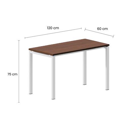 โต๊ะอเนกประสงค์ OFFICEINTREND NEWTRON 120 ซม. สีน้ำตาล_2