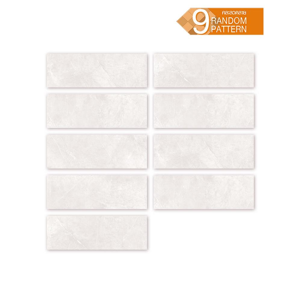 กระเบื้องผนัง 33.3x100 ซม. COTTO ESPANA ซูไทล์ เพอร์ลา เทา PM 1.33 ตร.ม.