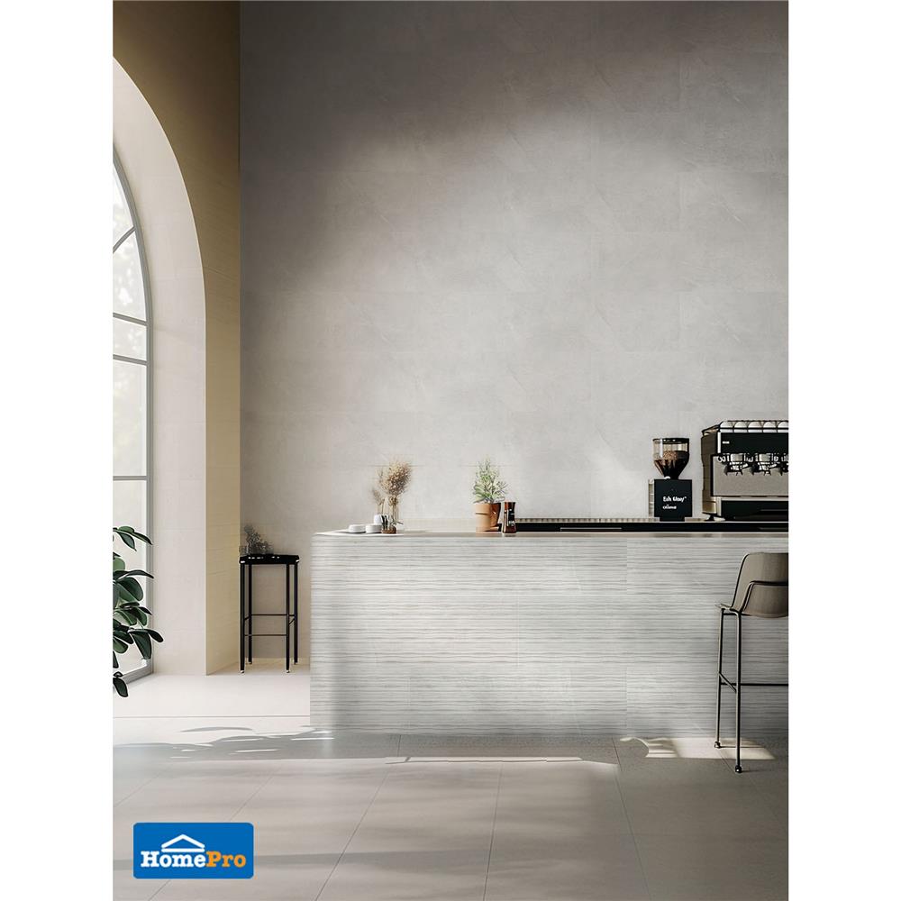 กระเบื้องผนัง 33.3x100 ซม. COTTO ESPANA ซูไทล์ เพอร์ลา เทา PM 1.33 ตร.ม.