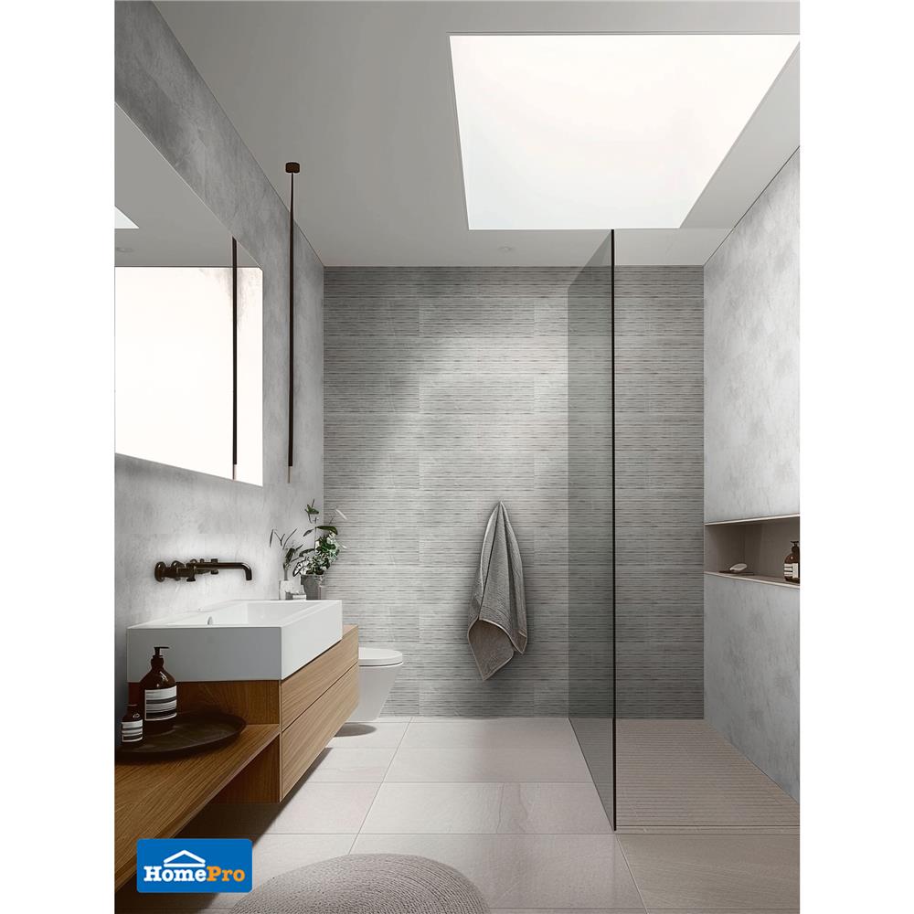 กระเบื้องผนัง 33.3x100 ซม. COTTO ESPANA ซูไทล์ เพอร์ลา เทา PM 1.33 ตร.ม.