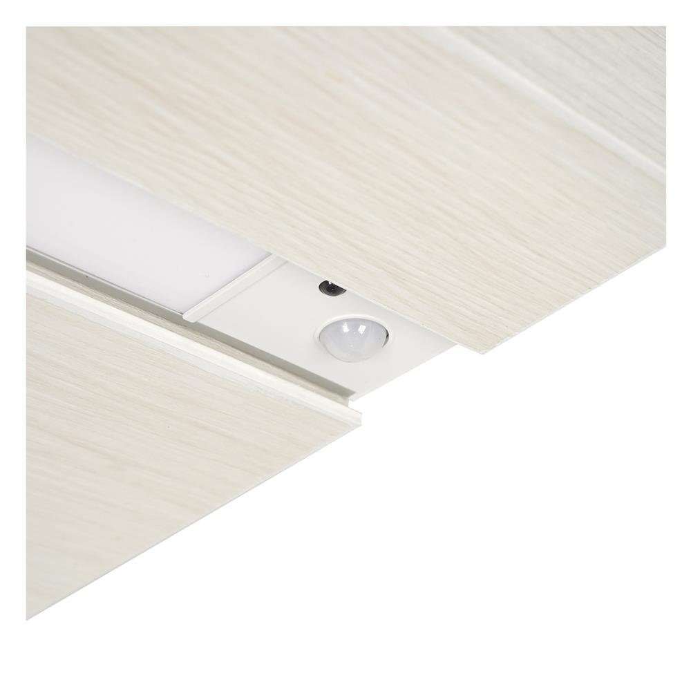 แผ่นชั้นไม้ซ่อนขาพร้อมไฟ STACKO LUMIFLEX 60X24X5 ซม. สีโรมัน ไวท์