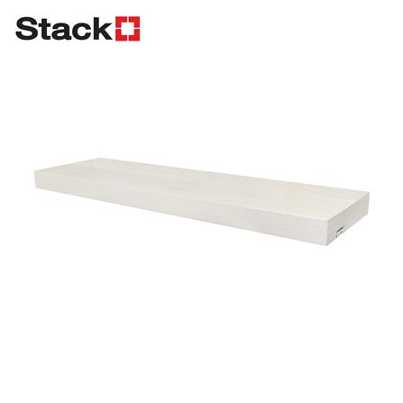 แผ่นชั้นไม้ซ่อนขาพร้อมไฟ STACKO LUMIFLEX 80X24X5 ซม. สีโรมัน ไวท์_0