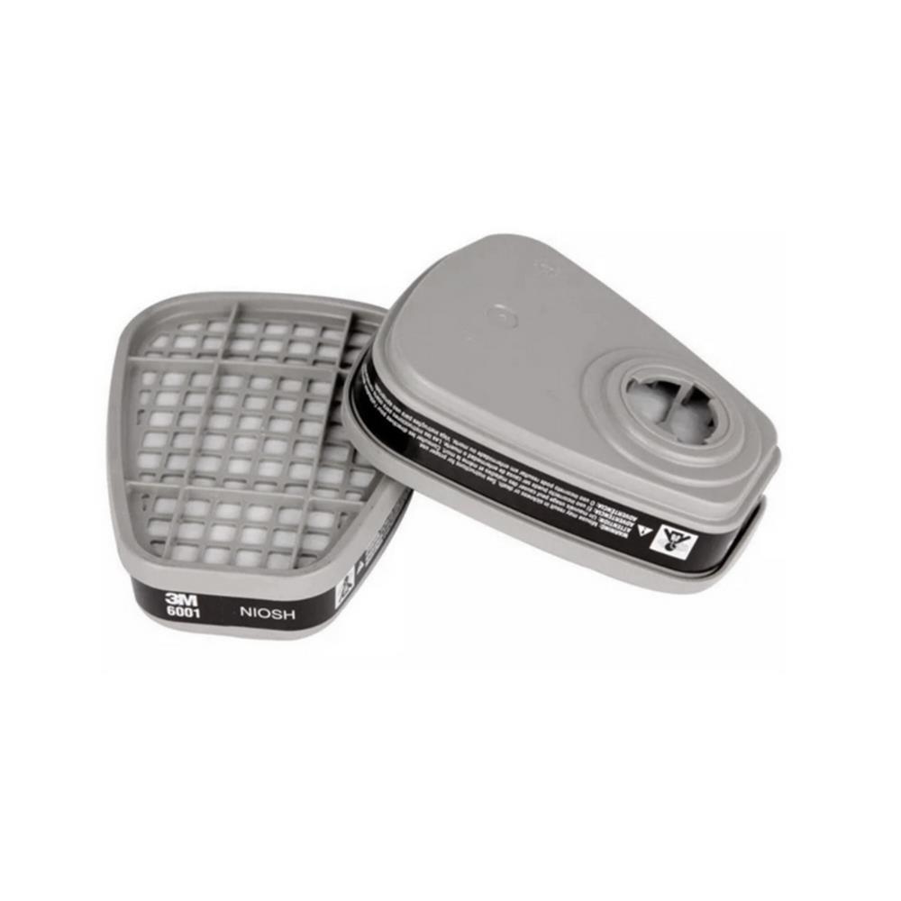 ตลับกรองไอระเหยสารเคมี 3M 6001 แพ็ก 2 ชิ้น