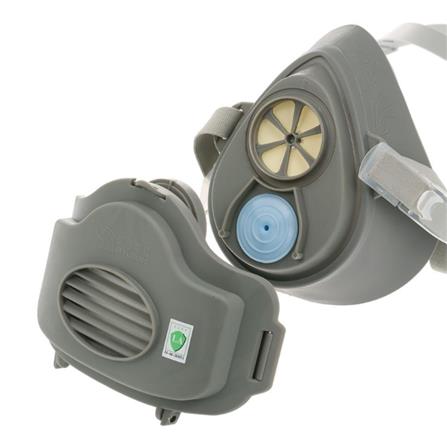 หน้ากากครึ่งหน้าไส้กรองเดี่ยว 3M 3200 M_3