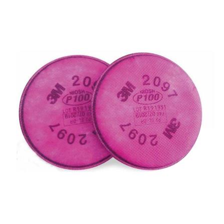 แผ่นกรองไอระเหยสารอินทรีย์ 3M 2097 P100_0