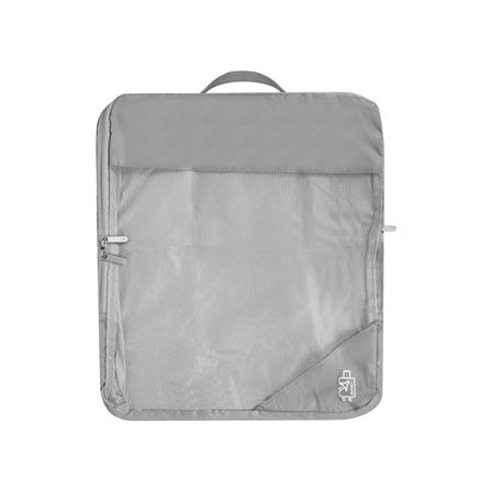 ชุดกระเป๋าจัดระเบียบ 2 ซิป PLIM JOURNEY สีเทา (ชุด 3 ชิ้น)_2