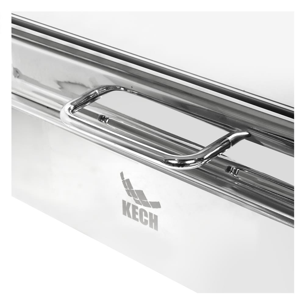 อ่างอุ่นถาดเซรามิกเหลี่ยม ฝากระจกไฮดรอลิก 9 ลิตร KECH