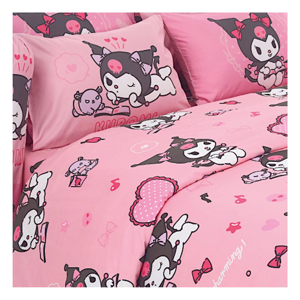 ชุดผ้าปูที่นอน 5 ฟุต 5 ชิ้น FOUNTAIN KUROMI 70107-FTC153