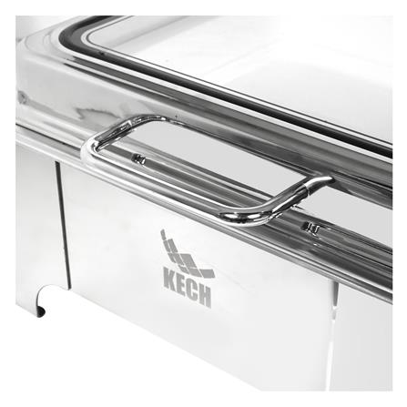 อ่างอุ่นถาดเซรามิกเหลี่ยม ฝากระจกไฮดรอลิก 6 ลิตร KECH_3