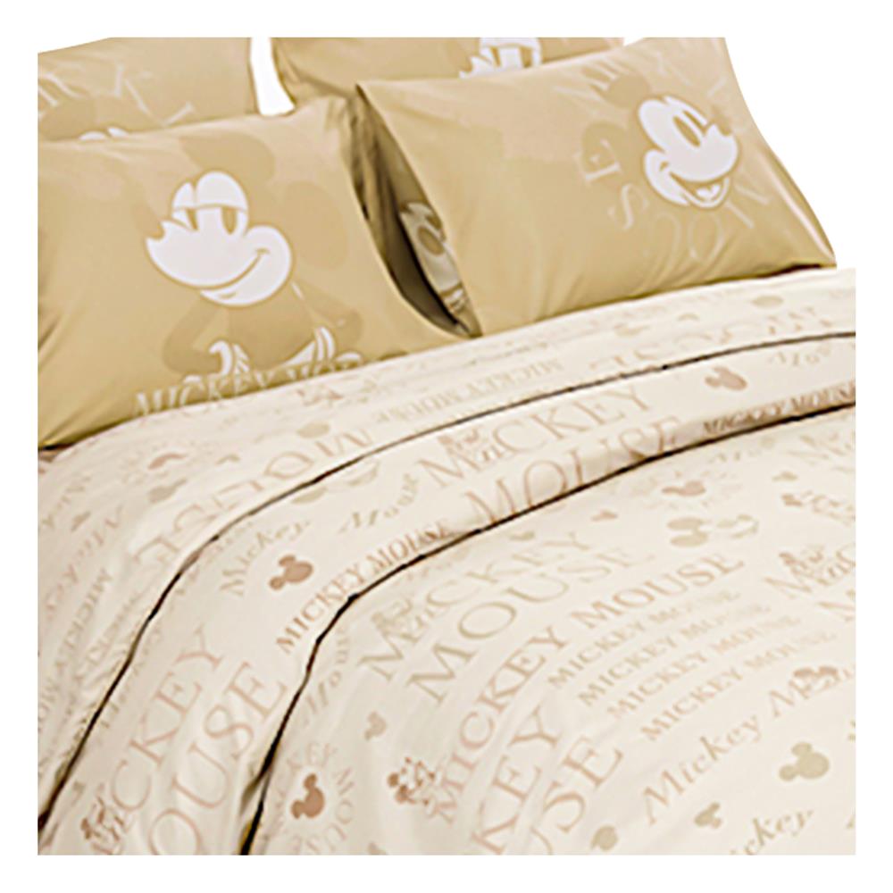 ชุดผ้าปูที่นอน 6 ฟุต 5 ชิ้น FOUNTAIN MICKEY MOUSE 70106-FTC152