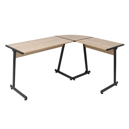 โต๊ะทำงาน U-RODECOR L-SHAPED PLUS 147 ซม. สีโอ๊ค_0