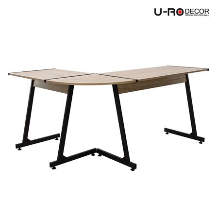 โต๊ะทำงาน U-RODECOR L-SHAPED PLUS 147 ซม. สีโอ๊ค_3