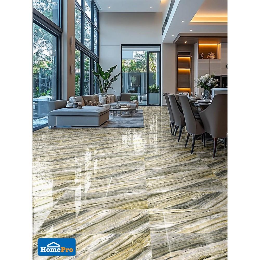 กระเบื้องพื้นพอร์ซเลน 60x120 ซม. COTTO ไอรีส เขียว PM 1.44 ตร.ม.