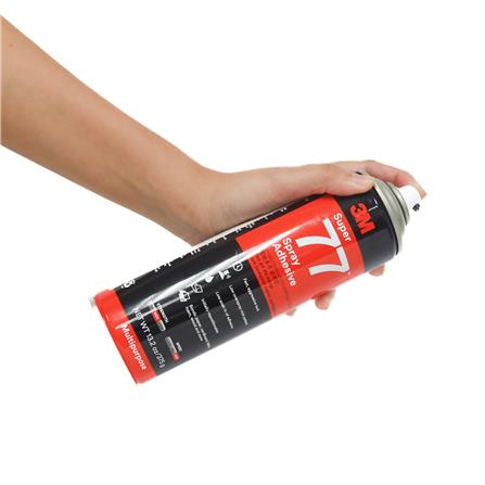 กาวสเปรย์อเนกประสงค์ 3M SUPER 77 375 ก. สีใส_1