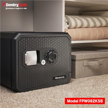 ตู้นิรภัยมือหมุน SENTRYSAFE FPW082KSB สีดำ_1