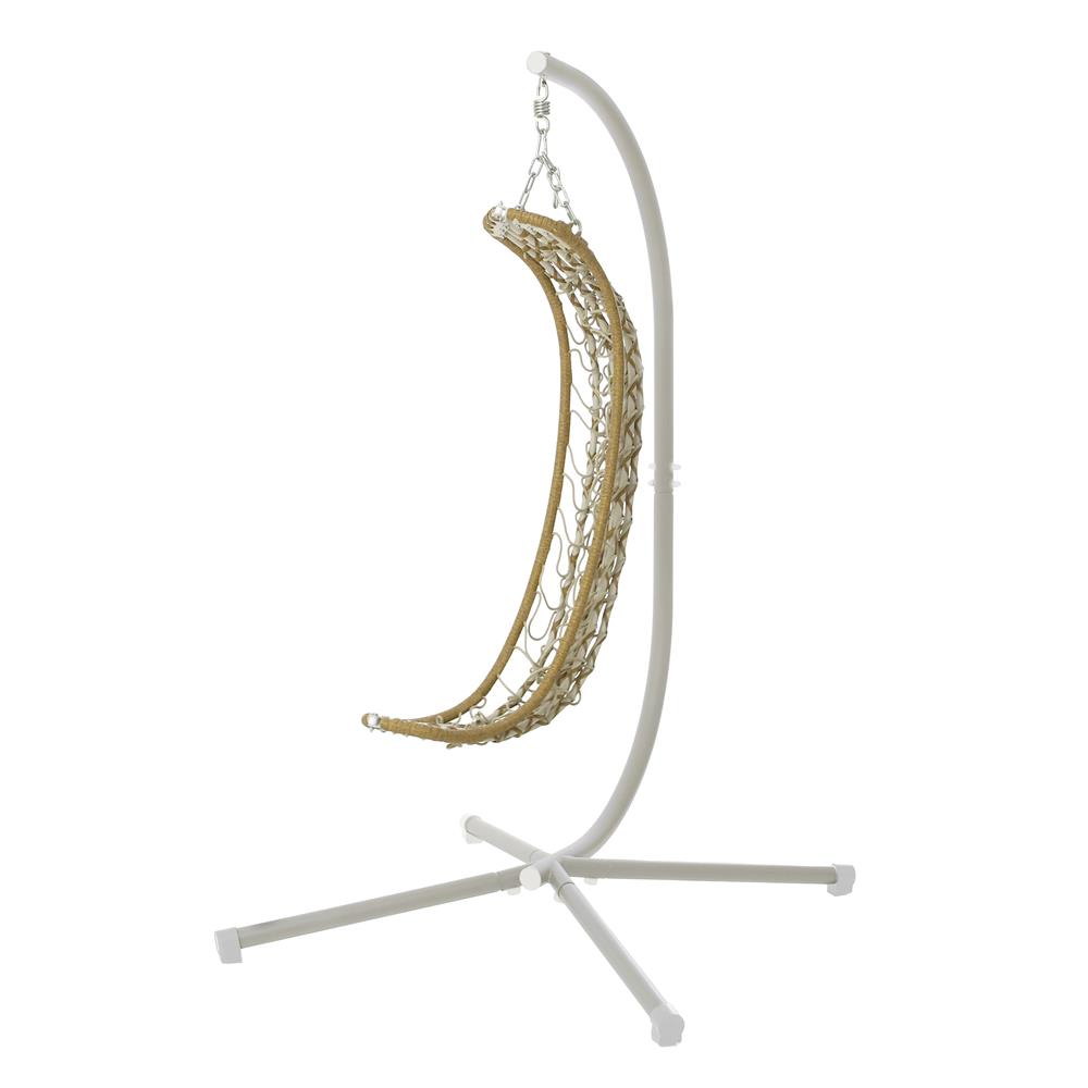 เก้าอี้โยก 1 ที่นั่ง SPRING ALVIS สีเบจ