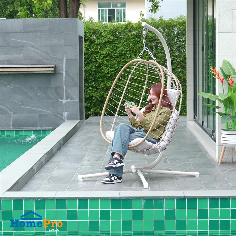 ชิงช้า 1 ที่นั่ง SPRING ALVIS สีเบจ