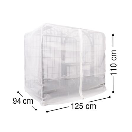 มุ้งครอบกรงสัตว์เลี้ยง PETUS 125X94X110 ซม._3