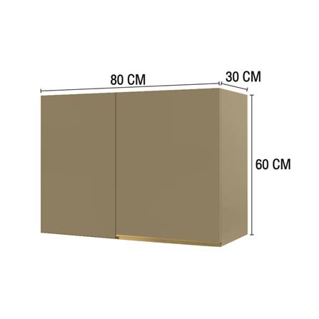 ตู้เข้ามุมซ้าย MJ ETERNITY 80x60 ซม. สี SAND BEIGE_4