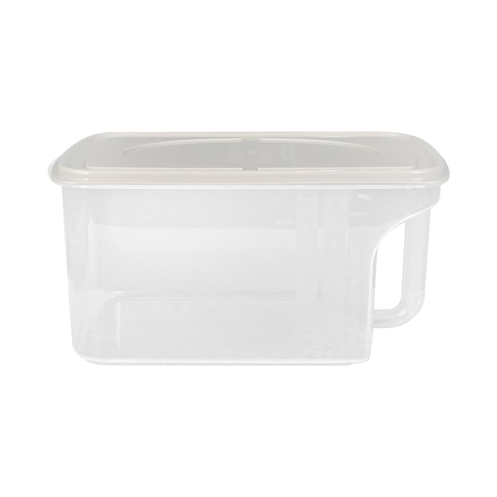 กล่องข้าวสารอเนกประสงค์มีหูจับ 6 กก. KECH สีขาว/ครีม