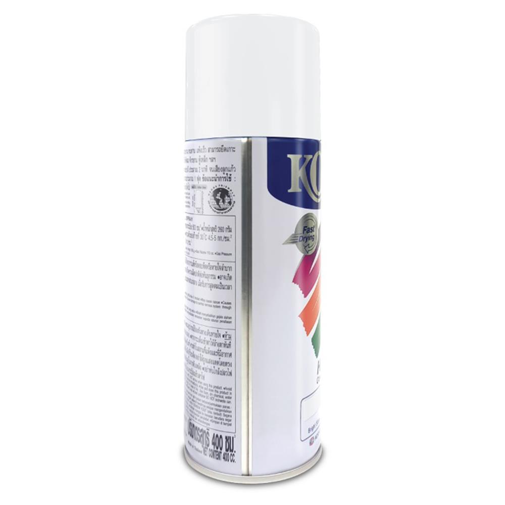 สีสเปรย์รองพื้น ชนิดด้าน TOA KOBE F100 สีขาว 400 ซีซี