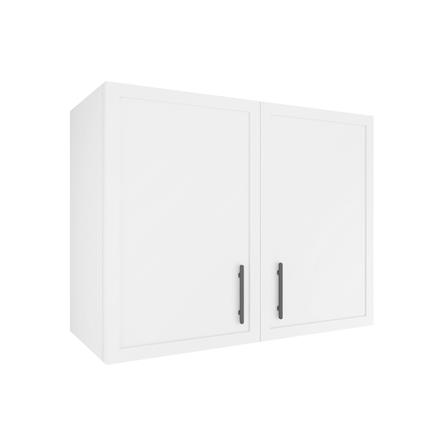 ตู้แขวนคู่ MJ SLIM SHAKER 80x60 ซม. สี WHITE PEARL_1