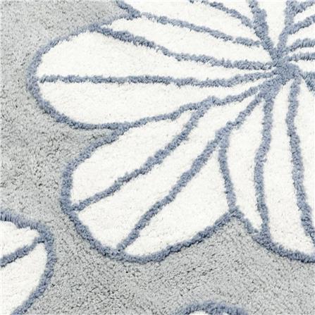 พรม HOME LIVING STYLE EMILY BLOSSOM 90X90 ซม. สีเทา_3