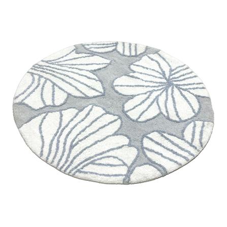 พรม HOME LIVING STYLE EMILY BLOSSOM 90X90 ซม. สีเทา_6