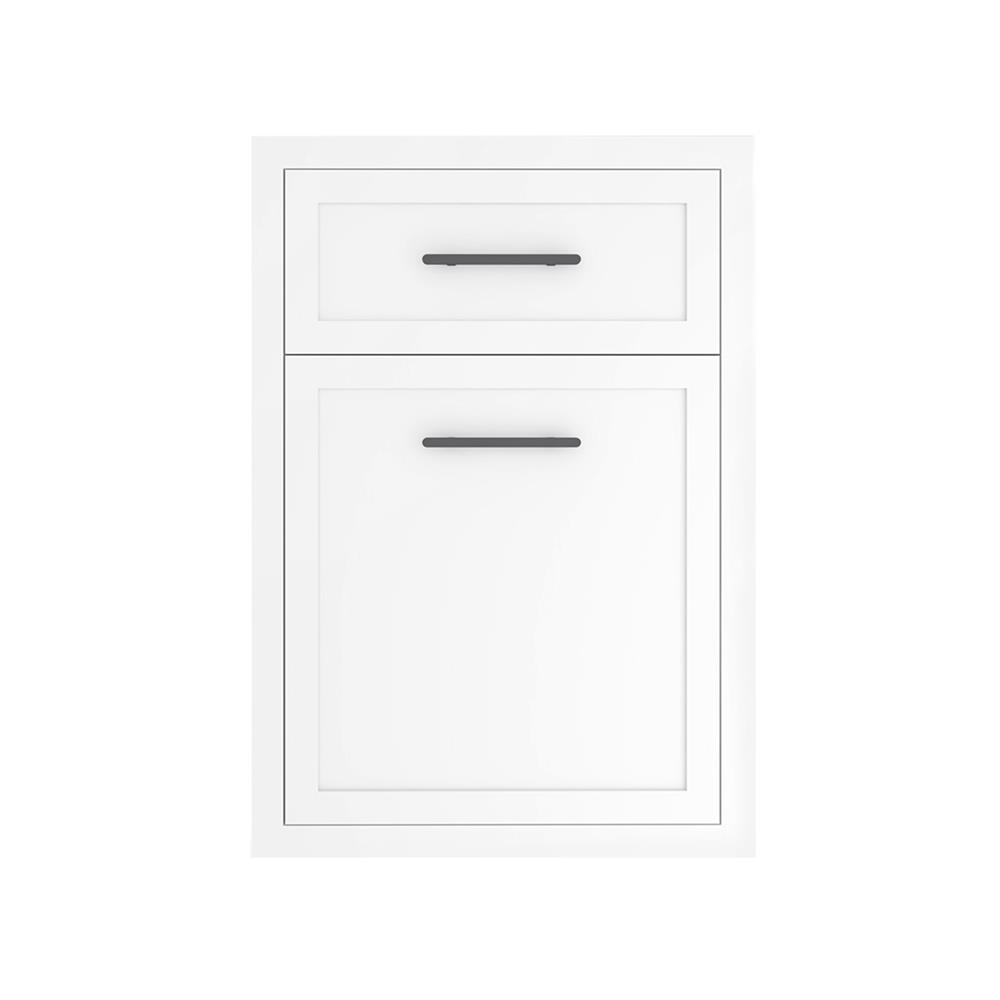 ตู้ลิ้นชัก MJ SLIM SHAKER 46x66 ซม. สี WHITE PEARL